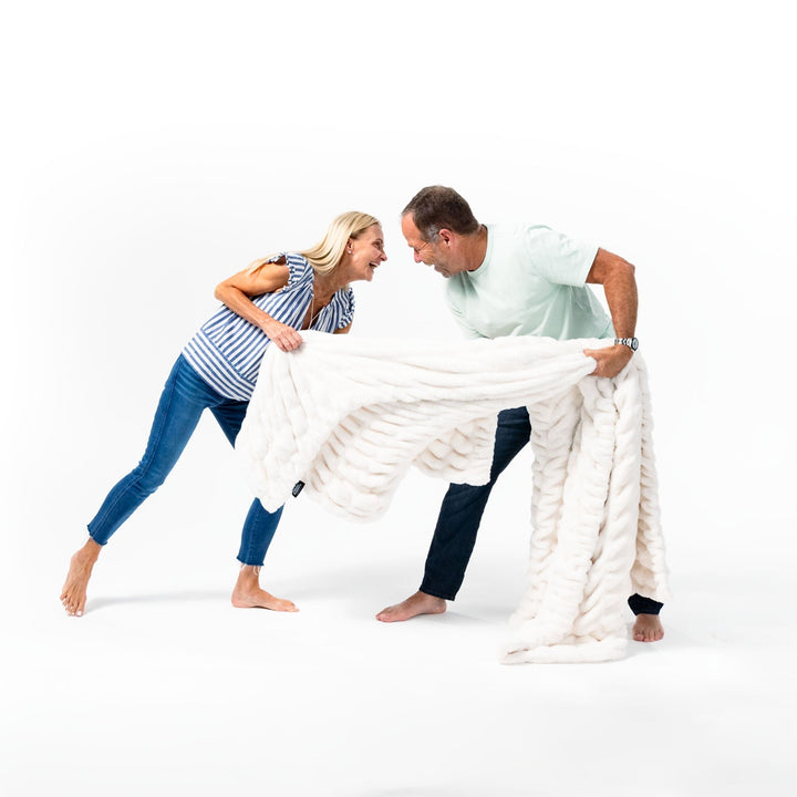 Faux Fur Blanket Ripple | Stornfield