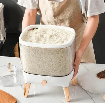Stornfield Transparent Rice Sealed Storage Organizer