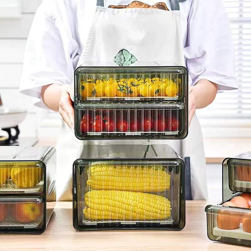 Stornfield | Double-Layer Refrigerator Storage Container