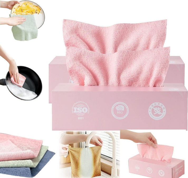 20 Pcs Microfiber Cleaning Cloth with Stornfield Box