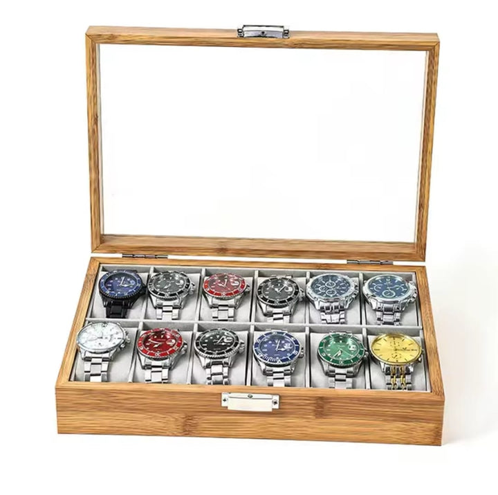 Stornfield | Wooden Watch Organizer