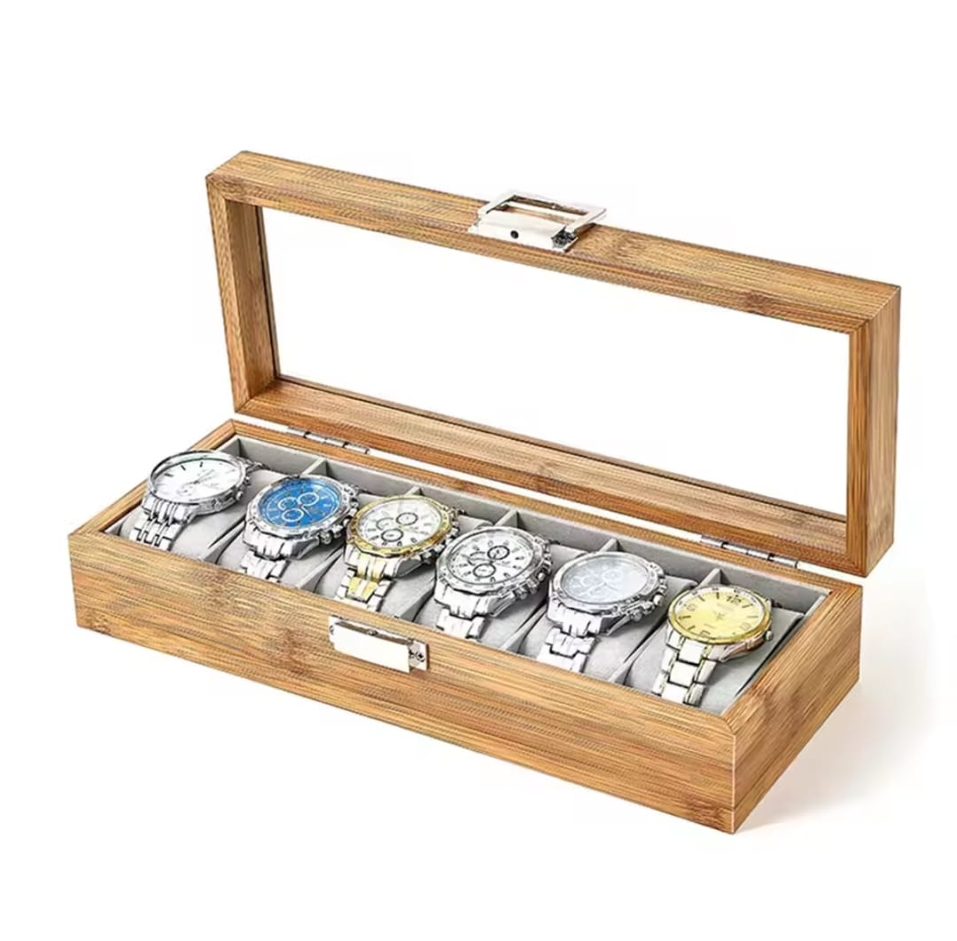 Stornfield | Wooden Watch Organizer