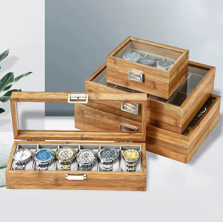 Stornfield | Wooden Watch Organizer