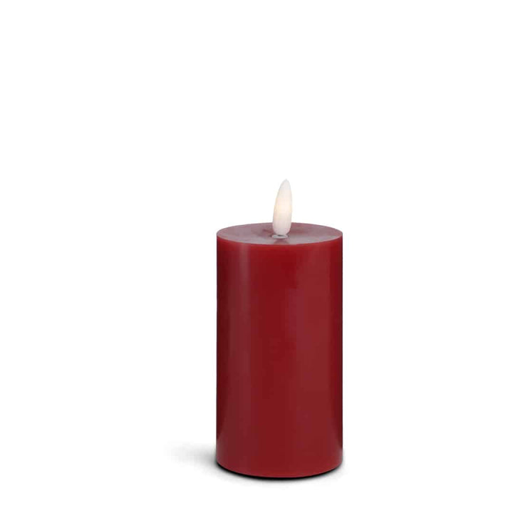 LED Candle (1 piece) with realistic 3D flame 5 x 12.5 cm | Stornfield