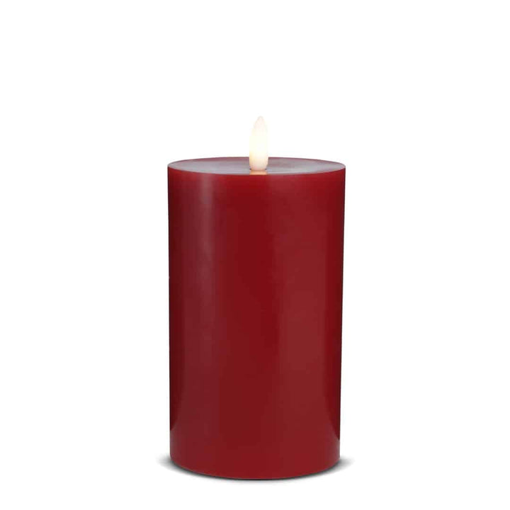 LED Candle (1 piece) with realistic 3D flame 5 x 15 cm | Stornfield