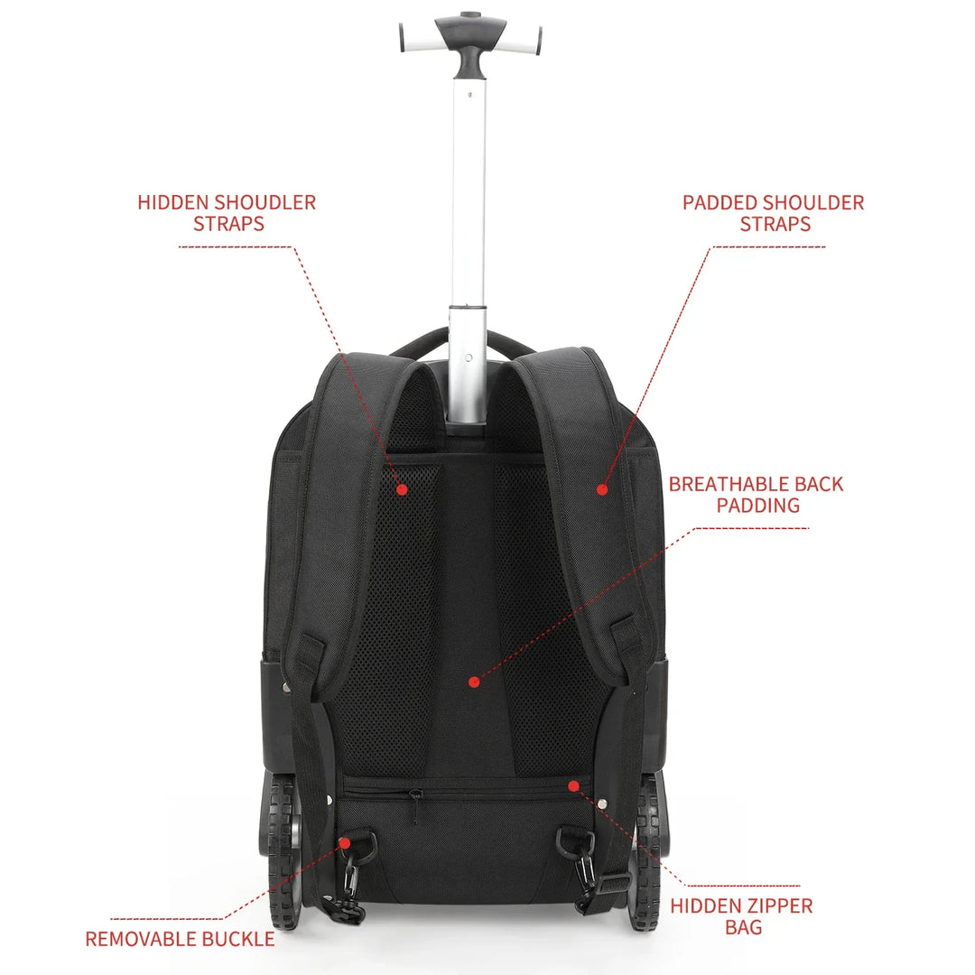 Rolling Laptop Backpack – Helsinki | Stornfield