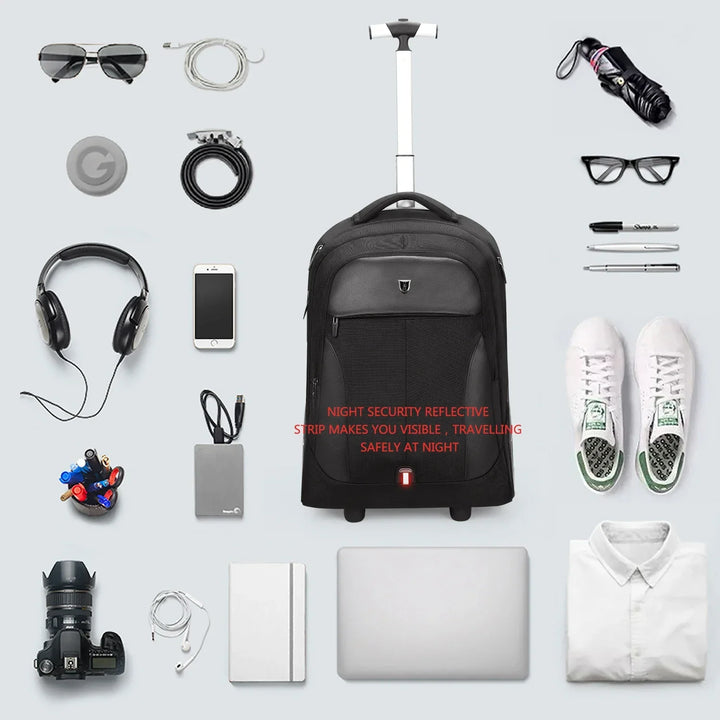 Rolling Laptop Backpack – Helsinki | Stornfield