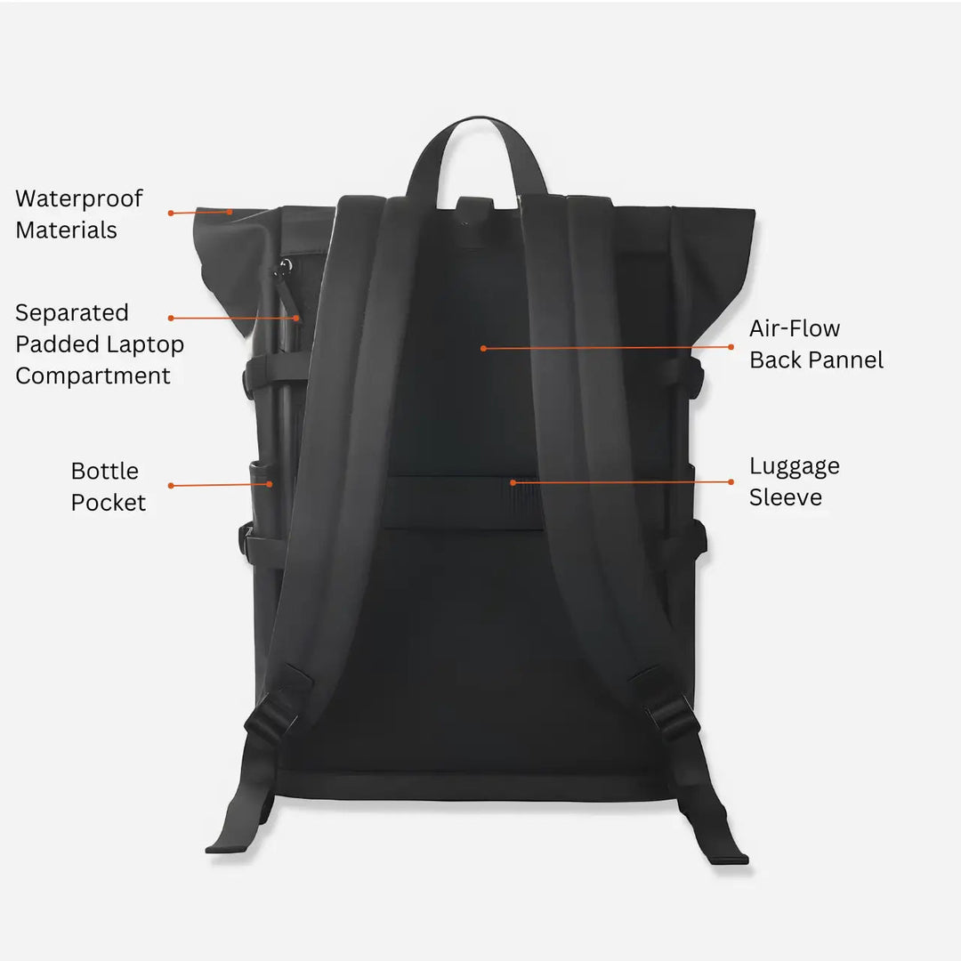 Rolltop Backpack | Slim and functional | Stornfield