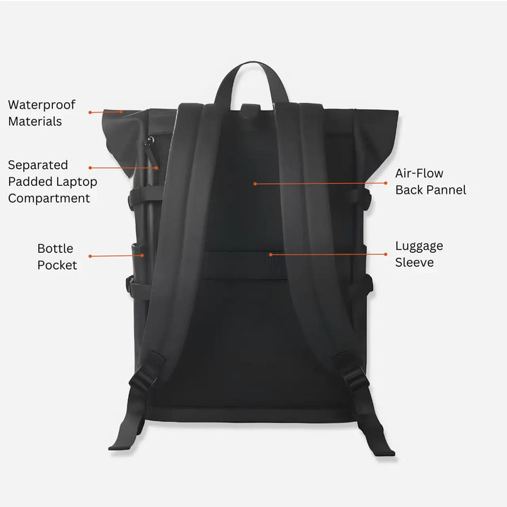 Rolltop Backpack | Slim and functional | Stornfield