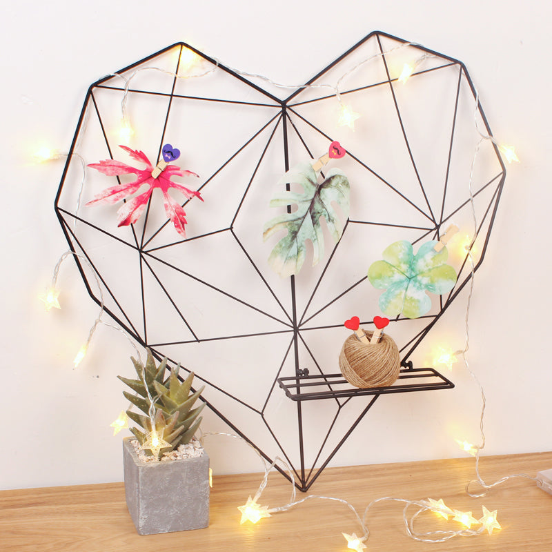 Stornfield | Heart Shaped Wire Photo Holder