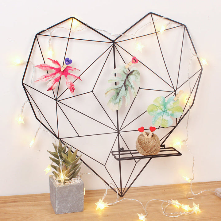 Stornfield | Heart Shaped Wire Photo Holder