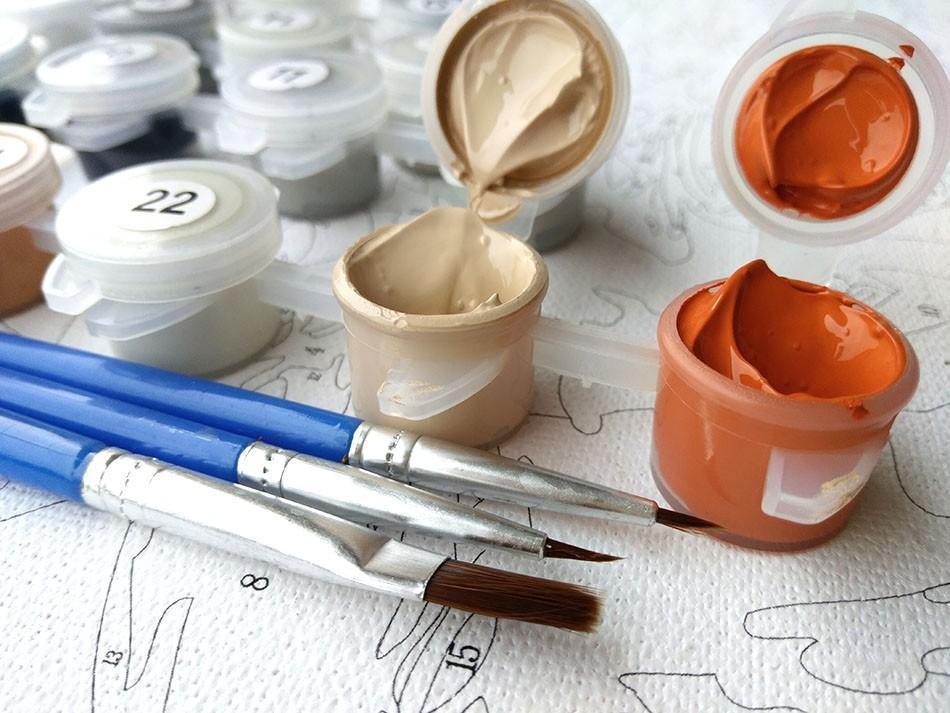 Rose Universe - Van-Go Paint by Numbers Kit | Stornfield