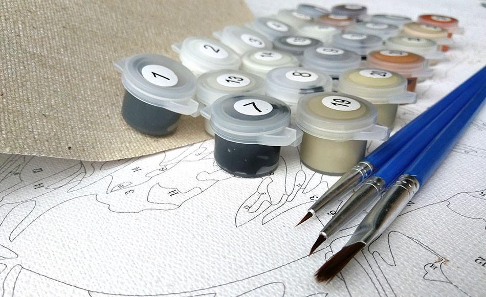 Rose Universe - Van-Go Paint-By-Number Kit | Stornfield