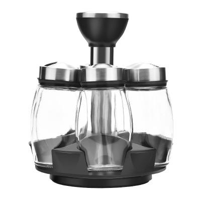 Rotating Glass Seasoning Jars | Stornfield