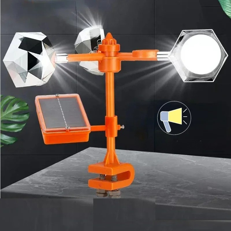 ZonSpin Bird Protector – 360° Reflective Pigeon Scare powered by Solar Energy | Stornfield