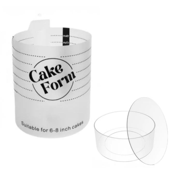 Adjustable Acrylic Round Cake Mold | Circle Cake Ring | Stornfield