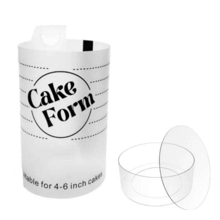 Adjustable Acrylic Round Cake Mold | Circle Cake Ring | Stornfield