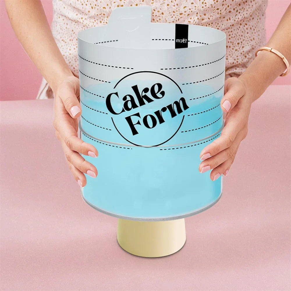 Adjustable Acrylic Round Cake Mold | Circle Cake Ring | Stornfield