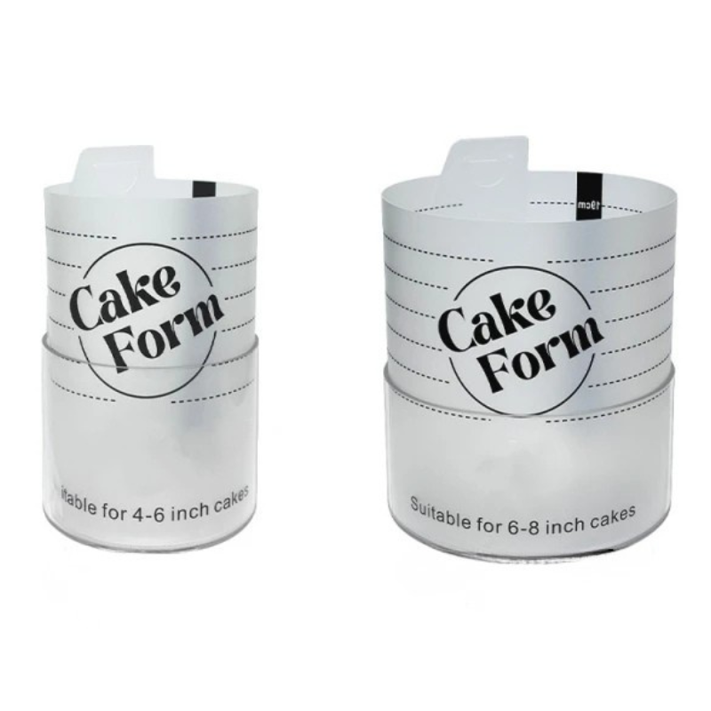 Adjustable Acrylic Round Cake Mold | Circle Cake Ring | Stornfield