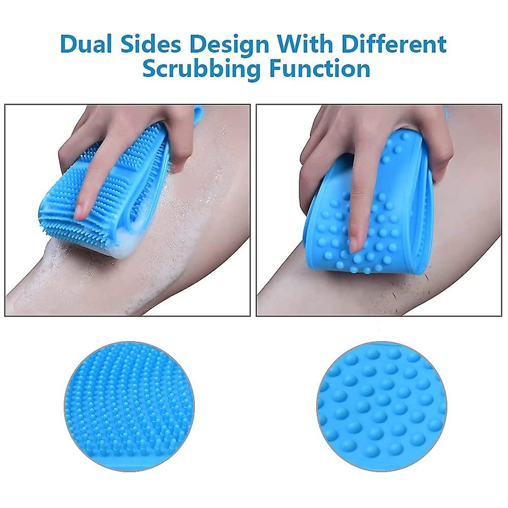 Back scrubber / bath brush - double-sided silicone | Stornfield