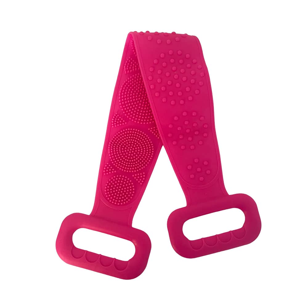 Back scrubber / bath brush - double-sided silicone | Stornfield