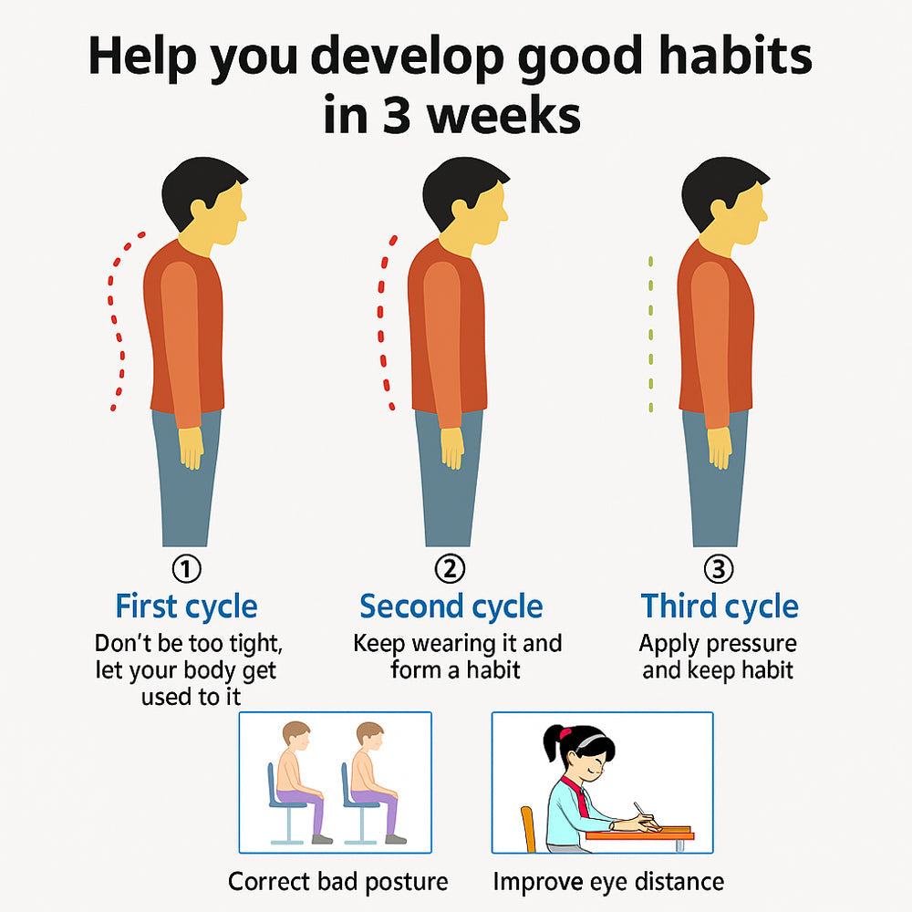 Posture-correcting back support | Stornfield