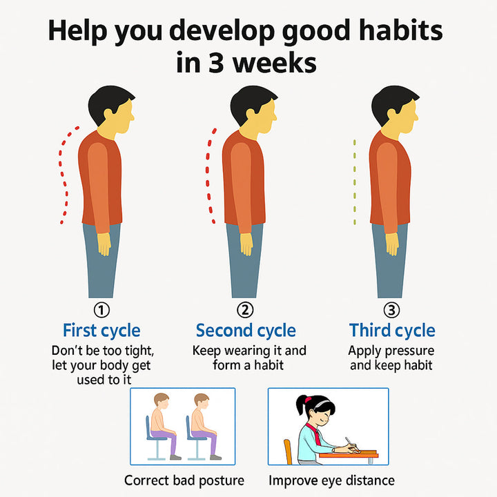 Posture-correcting back support | Stornfield