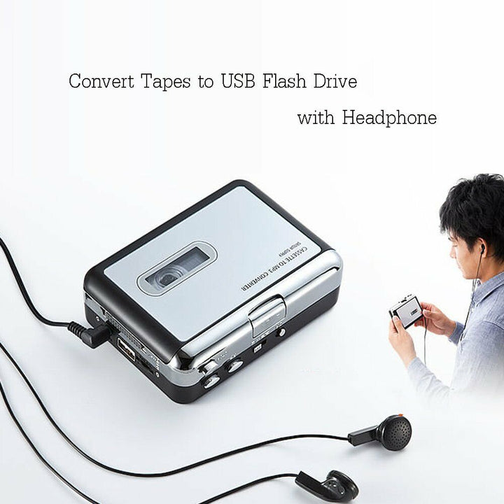 Stornfield | Cassette-to-MP3 Converter - Record to USB Stick - Music Player