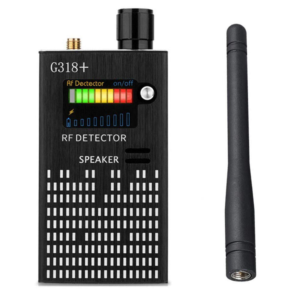 Stornfield | PrivacyGuard Detecto – RF Signal and Camera Detector with Laser Function and Alarm