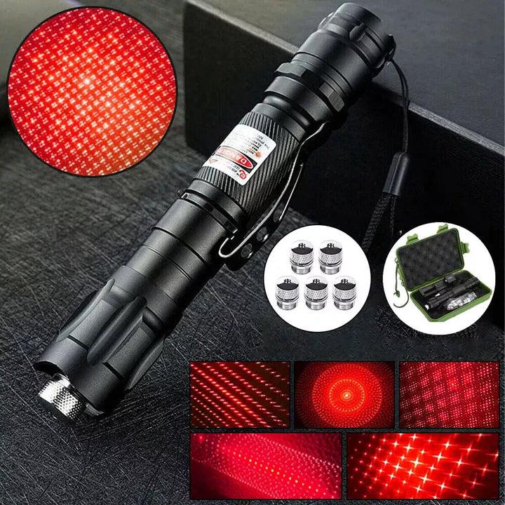 Stornfield | Laser Pointer Rechargeable Red Multipurpose Torch Set