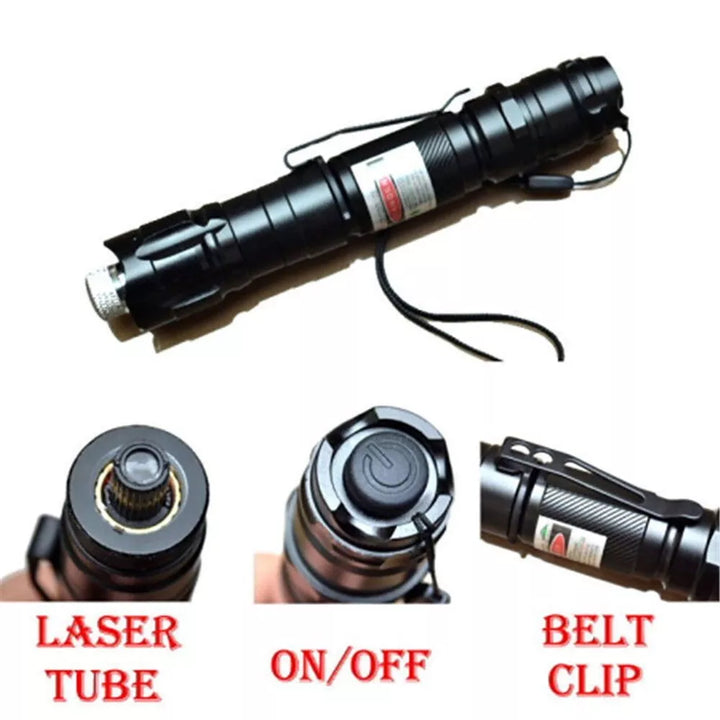 Stornfield | Laser Pointer Rechargeable Red Multipurpose Torch Set