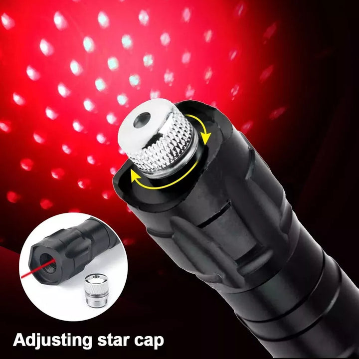 Stornfield | Laser Pointer Rechargeable Red Multipurpose Torch Set
