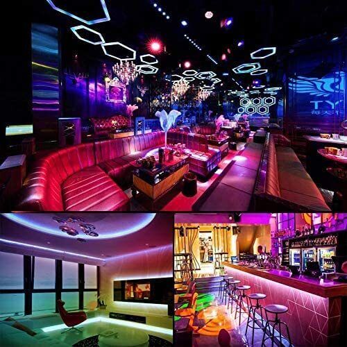 Stornfield | Bande lumineuse LED, 30 m, 15 m, Synchronisation musicale, Bluetooth, 5050, lumière ambiante RGB avec télécommande