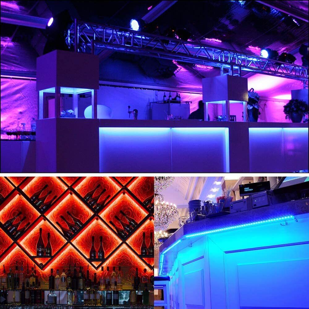 Stornfield | Bande lumineuse LED, 30 m, 15 m, Synchronisation musicale, Bluetooth, 5050, lumière ambiante RGB avec télécommande