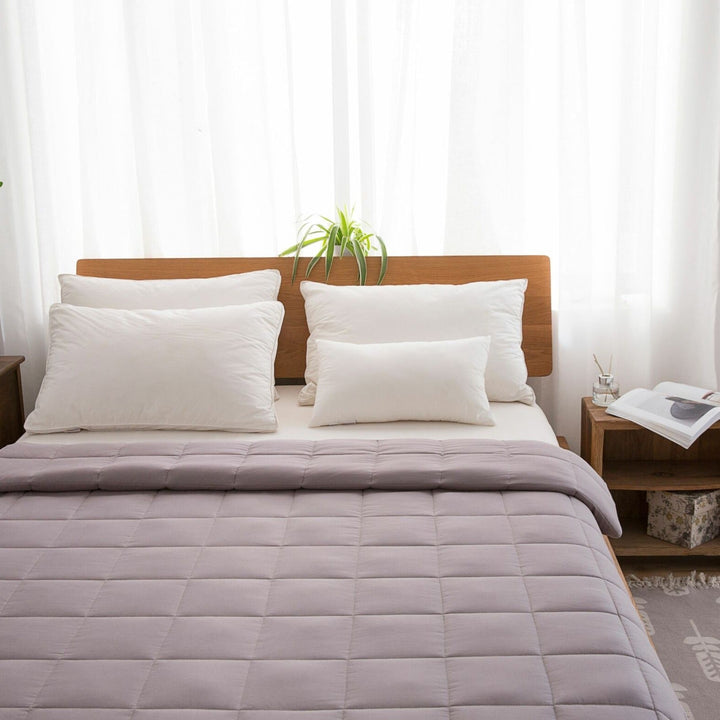 Large Soft Summer Cooling Weighted Bed Blanket Queen | Stornfield