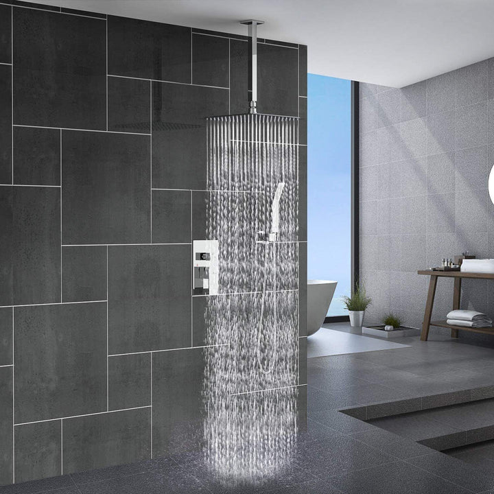 Stornfield | RainSpa Ultra-Thin Wall-Mounted Rain Shower Head | Luxurious Comfort | Modern Design