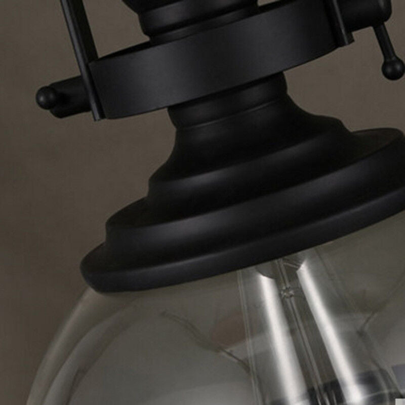 Stornfield | Industrial Retro Iron Antique Glass Chandelier for Ceiling