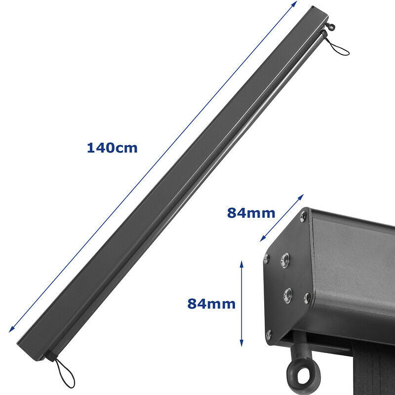 Vertical awning sun protection outdoor roller blind anthracite 2.5M*1.4M | Stornfield