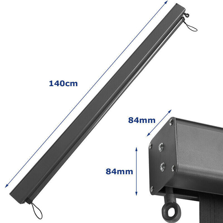 Vertical awning sun protection outdoor roller blind anthracite 2.5M*1.4M | Stornfield