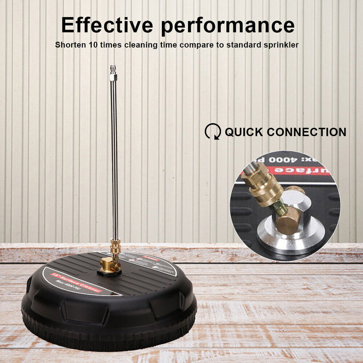 15 INCH SURFACE CLEANER PRESSURE WASHER - EASY INSTANT SETUP Stornfield