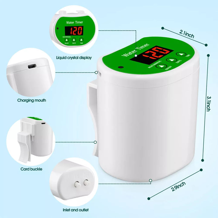Stornfield | Automatic Watering System for Indoor Plants | Smart Irrigation with Pump & Timer