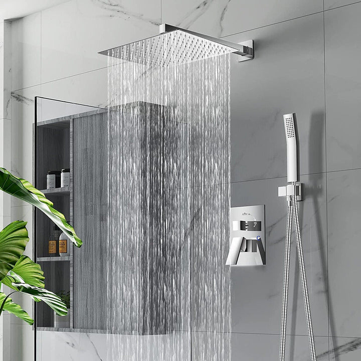 Stornfield | RainSpa Ultra-Thin Wall-Mounted Rain Shower Head | Luxurious Comfort | Modern Design