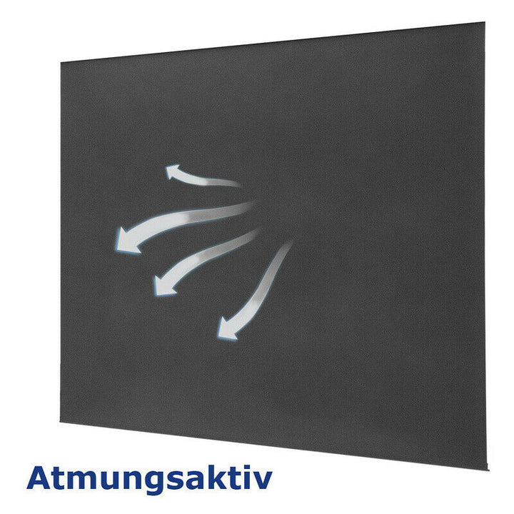 Vertical awning sun protection outdoor roller blind anthracite 2.5M*1.4M | Stornfield