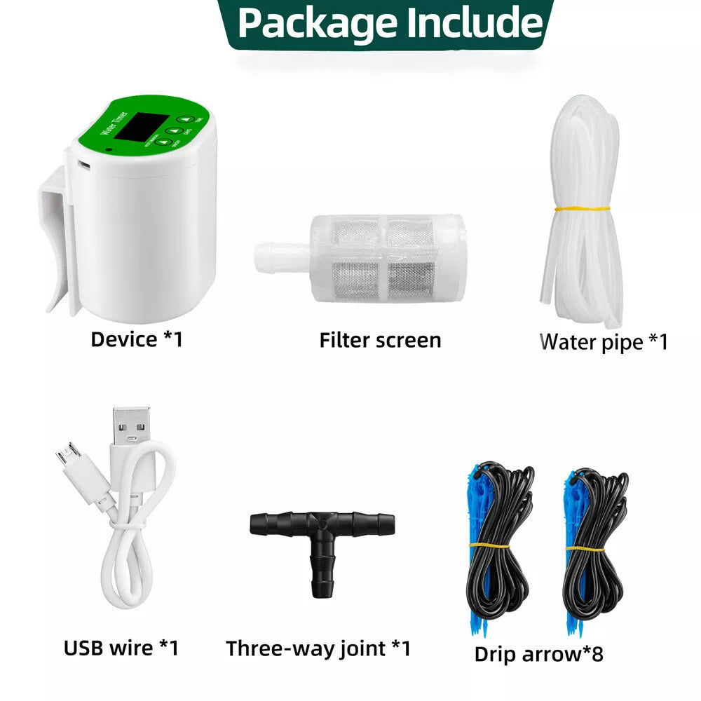 Stornfield | Automatic Watering System for Indoor Plants | Smart Irrigation with Pump & Timer