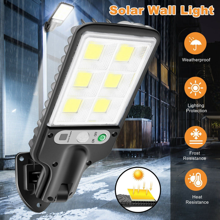 Premium solar-powered LED street lamp | Stornfield