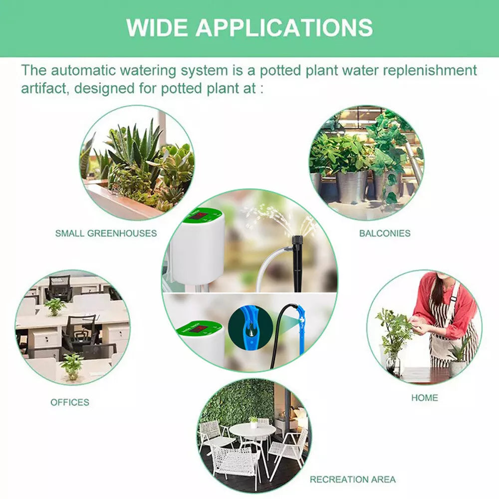 Stornfield | Automatic Watering System for Indoor Plants | Smart Irrigation with Pump & Timer