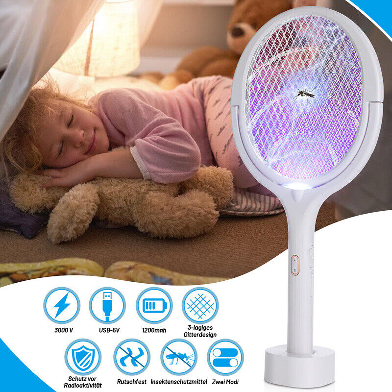 Electric Fly Swatter 5 in 1 Rechargeable | Stornfield
