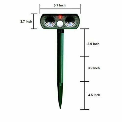 Stornfield | Garden Pest Repeller Solar Motion Sensor Device