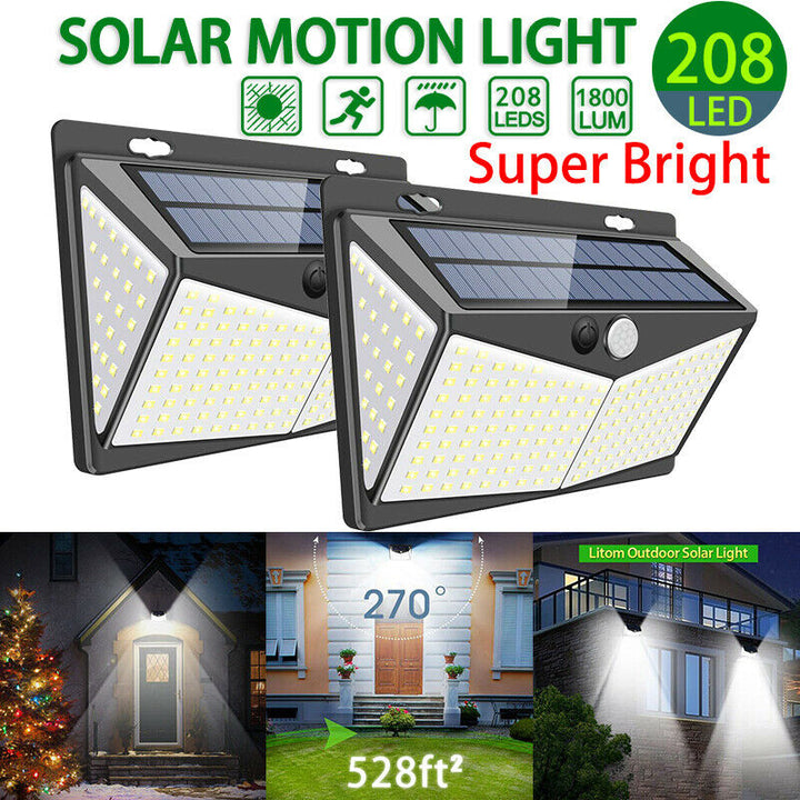 Ultra Solar-Powered Motion Sensor Light | Stornfield