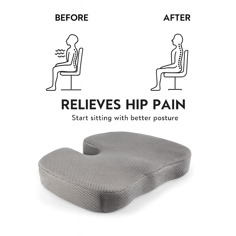 Ergonomic Seat Cushion made of Memory Foam | Stornfield